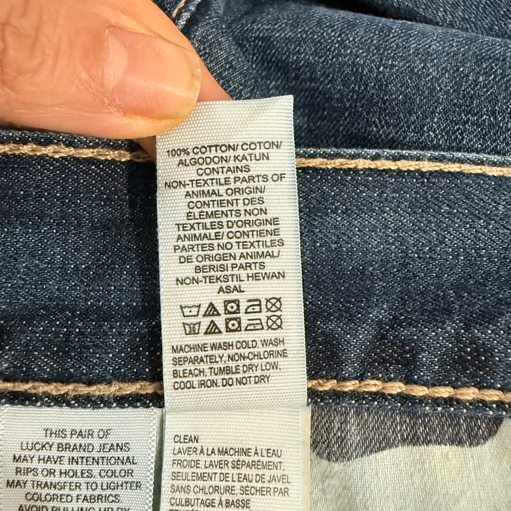 Lucky Brand Men's medium wash 221 Straight leg Jeans‎ 38x32 - Picture 6 of 12